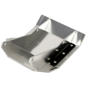 DURAFORCE ATV Swing Arm Skid Plate Polished Aluminum For Yamaha Banshee YFZ 350 1987-2006