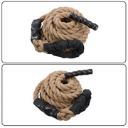 DURAFORCE 1.5 Inch Diameter 25 FT Outdoor Climbing Rope for Fitness and Strength Training