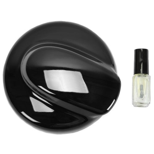DURAFORCE Gas Cap Gloss Black Fuel Cover for Mini Clubman R55 R56 Cooper S 06-14