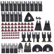 DURAFORCE Quick Release Tool Blades 94Pcs Oscillating Saw Blades Combination Bi-Metal