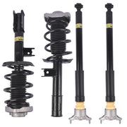 DURAFORCE 4Pcs Front Rear Shock Struts For Mercedes-Benz GLA200 GLA250 GLA45 AMG 2014-2020