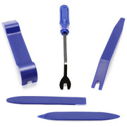 DURAFORCE 5PCS Trim Removal Pry Tool Set For Car Radio Panel Door Dash Clip Fasteners