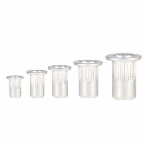 DURAFORCE 150 Pack Aluminum Rivet Nut Kit Metric Rivnut Nutsert Assort M3 M4 M5 M6 M8 New