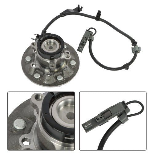 DURAFORCE For Isuzu I-370 I-290 Chevy Colorado GMC Canyon Front Left Wheel Hub Bearing RWD