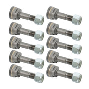 DURAFORCE 10 pcs Stump Grinder Teeth Replacement For 1100 Stump Grinder Teeth