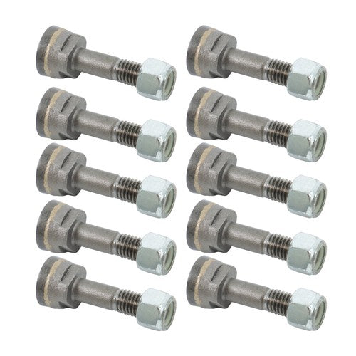DURAFORCE 10 pcs Stump Grinder Teeth Replacement For 1100 Stump Grinder Teeth