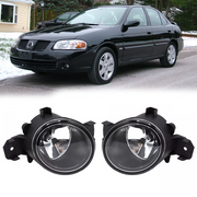 DURAFORCE New Pair Of Fog Lights Lamps Front Bumper RH LH For Nissan Sentra 2004-2019