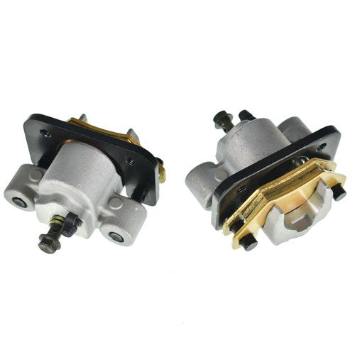DURAFORCE Front Brake Calipers Pads + Brake Master Cylinder For Arctic Cat 250 300 400 500