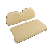 DURAFORCE For Club Car Precedent 2004-2011 Beige Front Seat Cushion & Backrest Golf Cart
