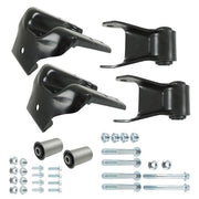 DURAFORCE For Chevy Silverado GMC Sierra Rear Leaf Spring Hanger Bracket And Shackle Kit