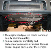 DURAFORCE Engine Tray Splash Shield Guard Skid Plate For Nissan 350Z INFINITI G35 2003-09