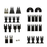 DURAFORCE 29PCS Universal Wood Metal Oscillating Multitool Quick Release Saw Blades New