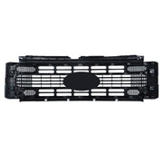 DURAFORCE New Plastic Front Upper Bumper Grille Chrome Trim For Ford F250 XL/XLT 2023-2024