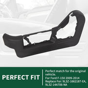 DURAFORCE For 2009-2014 Ford F150 Driver Left Seat Cover Bezel Trim Panel Black 09 10 11