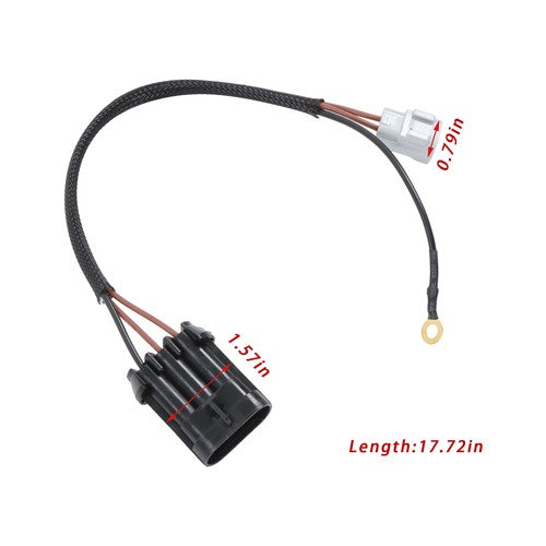 DURAFORCE Fuel Solenoid Harness Plug 6736515 For Bobcat A300 S300 T250 T300 Kubota V3300
