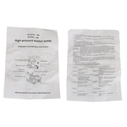 DURAFORCE 2700 PSI Universal Power Pressure Washer Pump 2.4 GPM Flow Rating 7/8" Shaft New