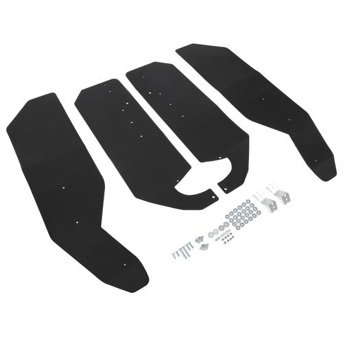 DURAFORCE Fender Flares Mud Flaps W/Hardware Kits Fit Can-Am Maverick Max 1000 2013-18 4PC