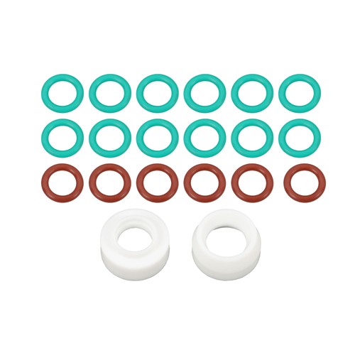 DURAFORCE 63PCS TIG Welding Fittings Accessories kit Nozzle Collets Body Gas Lens