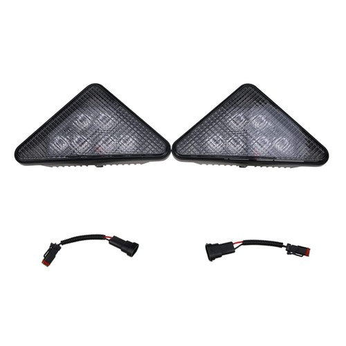DURAFORCE 6718042 6718043 Headlight Kit w/ Rubber 6674402 for Bobcat T180 T190 T250 T300
