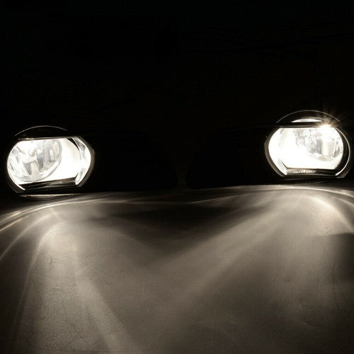 DURAFORCE Fit 2007 2008 2009 Toyota Camry Front Bumper Clear Halogen Fog Lights Lamps Pair