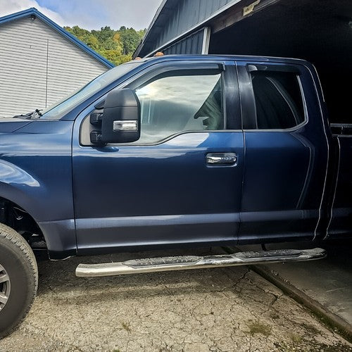 4x Chrome Door Handle Cover Cap Trim Kit No SMKH for 2017-2020 Ford F-250 F-350