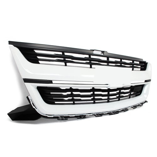 DURAFORCE For Chevrolet Colorado 2015-2020 Front Bumper Grille Upper Grill Summit White