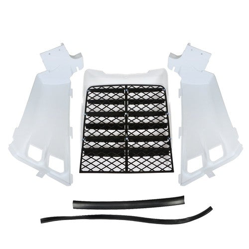 DURAFORCE Plastic Gas Tank Side Cover & Grill For Yamaha Banshee 350 1987-1998 1999-2006