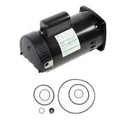 DURAFORCE 1HP B2848 B848 Single Speed Pool Pump Motor W/GO-KIT-32 Y56Y Frame Square Flange
