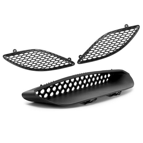 DURAFORCE Hood Bezel Trim Vent Grille for 2015 2020 Dodge Charger SRT Replace 68202462AD