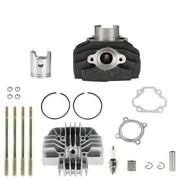 DURAFORCE Cylinder Piston Ring Gasket Kit 47mm For Yamaha PW80 Y-Zinger 1983-2006