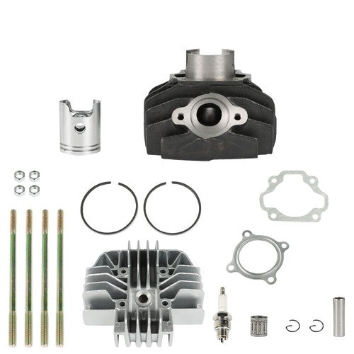 DURAFORCE Cylinder Piston Ring Gasket Kit 47mm For Yamaha PW80 Y-Zinger 1983-2006