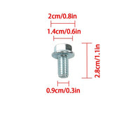 DURAFORCE Zero Turn Mower Hydro Transmission Bracket Kit 125255 For 932541 Kawasaki FR730