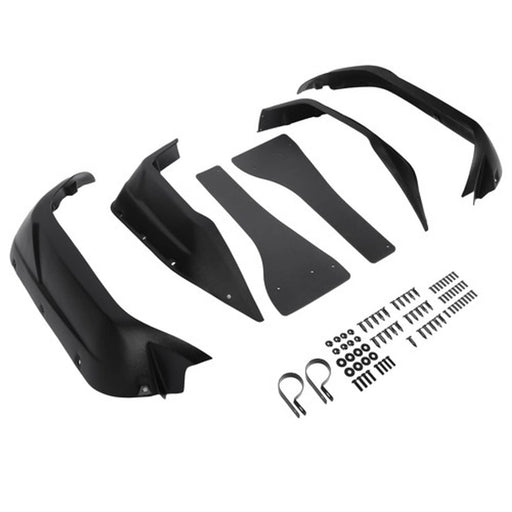 DURAFORCE Black Extended Fender Flares with Hardware for Yamaha Viking VI 2014 2015-2023 PE