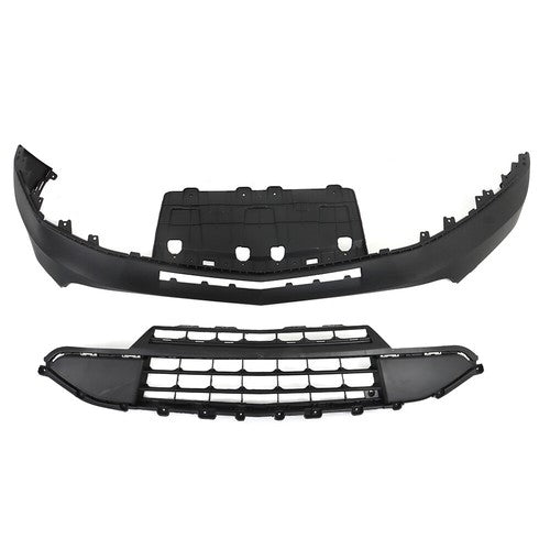 DURAFORCE New Front Bumper&Grill&Fog Lamp Cover&Bracket For Chevrolet Traverse 2018-2020