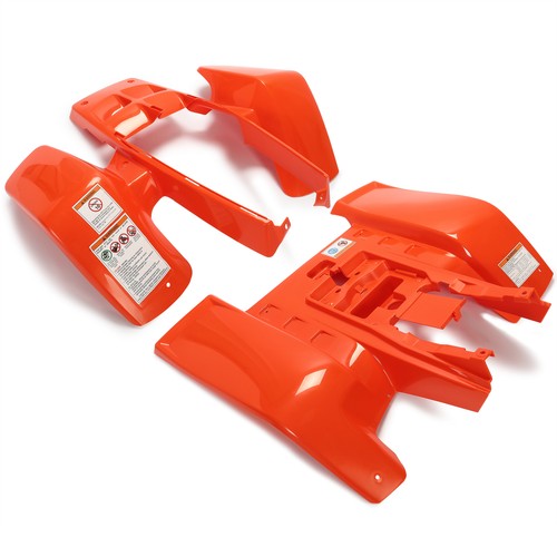 Fenders Gas Tank Plastics Kit Radiator Grille Orange For Yamaha Banshee 350