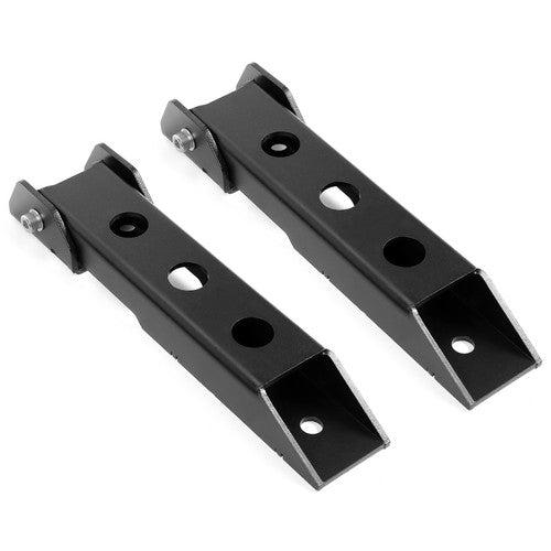 Pair Rear Tailgate Door Hinges Powder Coated for Jeep Wrangler JK 2007 2018