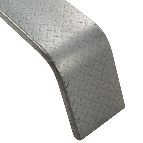 2 PCS Steel Diamond Tread Plate Tandem Axle Trailer Fenders 10 1-4x72 7-8x13