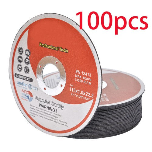DURAFORCE 100 Pack 4-1/2"x.040"x7/8" Cut-off Wheel - Metal & Stainless Steel Cutting Discs