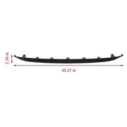 DURAFORCE Rear Lower Bumper Molding Trim for Toyota Corolla LE 2020-2021 Black Plastic