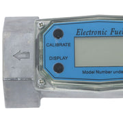 DURAFORCE 1.5inch 10.5-74 GPM Digital Turbine Flow Meter For Liquid Flow Meter