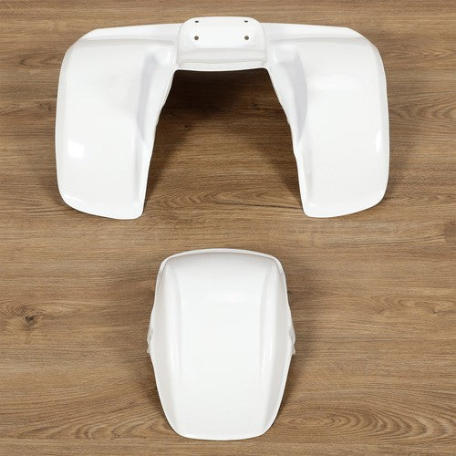 ABS Painted White Front Rear Fender Set for Honda ATC70 1978-1985