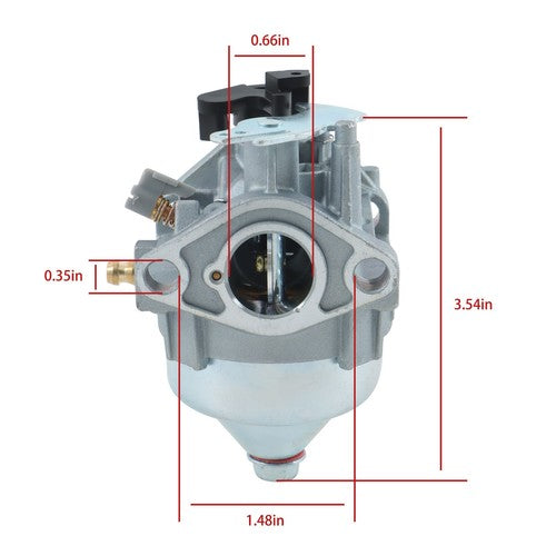DURAFORCE Carburetor with Air Filter for Honda GCV170LA Engine HRN216 HRX217 16100-Z9L-811