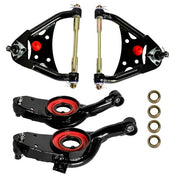 DURAFORCE Upper & Lower Tubular Control Arms Set of 4 For Impala Bel Air Biscayne 1965-70