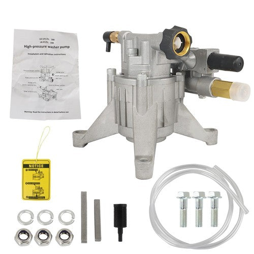 DURAFORCE 2700 PSI Universal Power Pressure Washer Pump 2.4 GPM Flow Rating 7/8" Shaft New