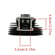 DURAFORCE Piston Cylinder Crank Motor Gasket Seal Kit For Yamaha Blaster 200 66mm 88-06