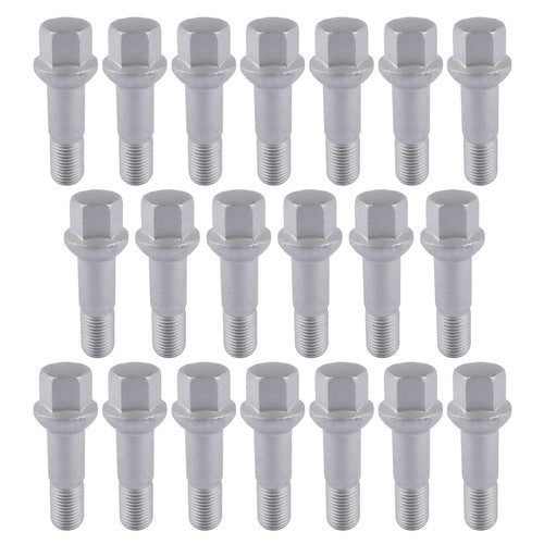 DURAFORCE A0009900907 Wheel Lug Bolts Nuts (×20) Set for Mercedes-Benz S500 S55 AMG CL600