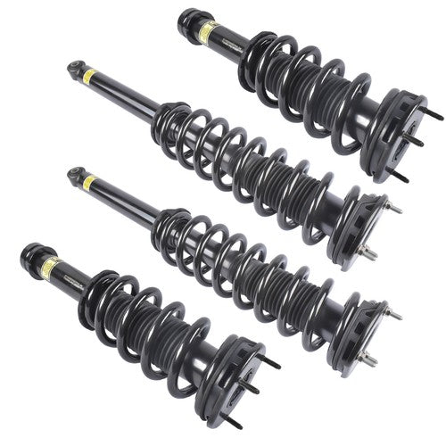 DURAFORCE 4Pcs Front and Rear Shock Absorbers Struts For Tesla Model S 60D 75D 85D 90D AWD