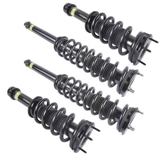 DURAFORCE 4Pcs Front and Rear Shock Absorbers Struts For Tesla Model S 60D 75D 85D 90D AWD