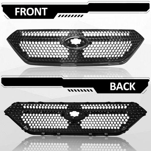 DURAFORCE For 2022-2026 Subaru WRX VB Front Bumper Gloss Black Grille Assembly Sti Style