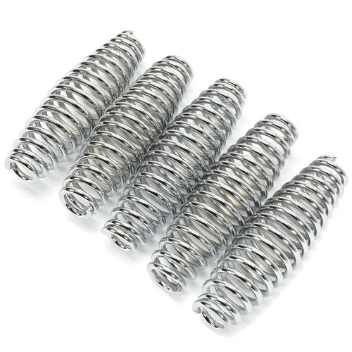 DURAFORCE 5PC 5" Spring Steel Spring Handle BBQ Smoker Grill Pit Wood Furnace Stove 5 Pack